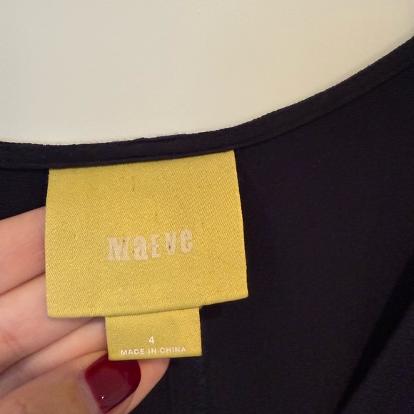 Maeve top by Anthropologie in navy blue, size 4 - Picture 5 of 5